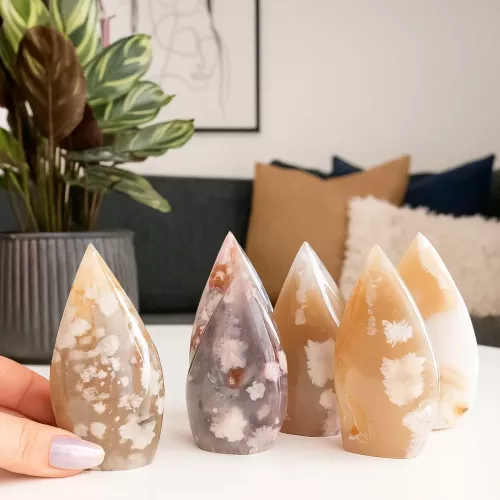 Kristall Blomster Agat Droppe