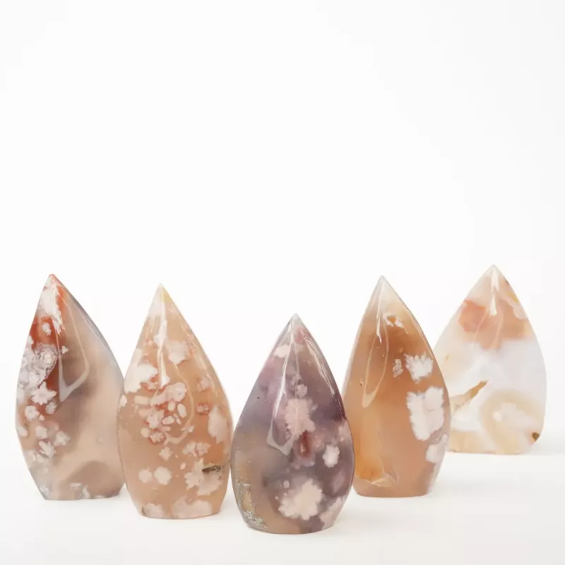 Krystall Blomster Agat Dråpe