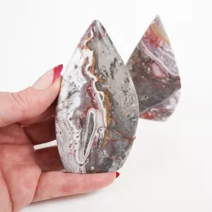 Krystall Mexican Agate Dråpe