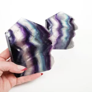 Krystall Regnbuefluoritt Tårn