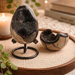 Krystall Septarian Drage egg Geode