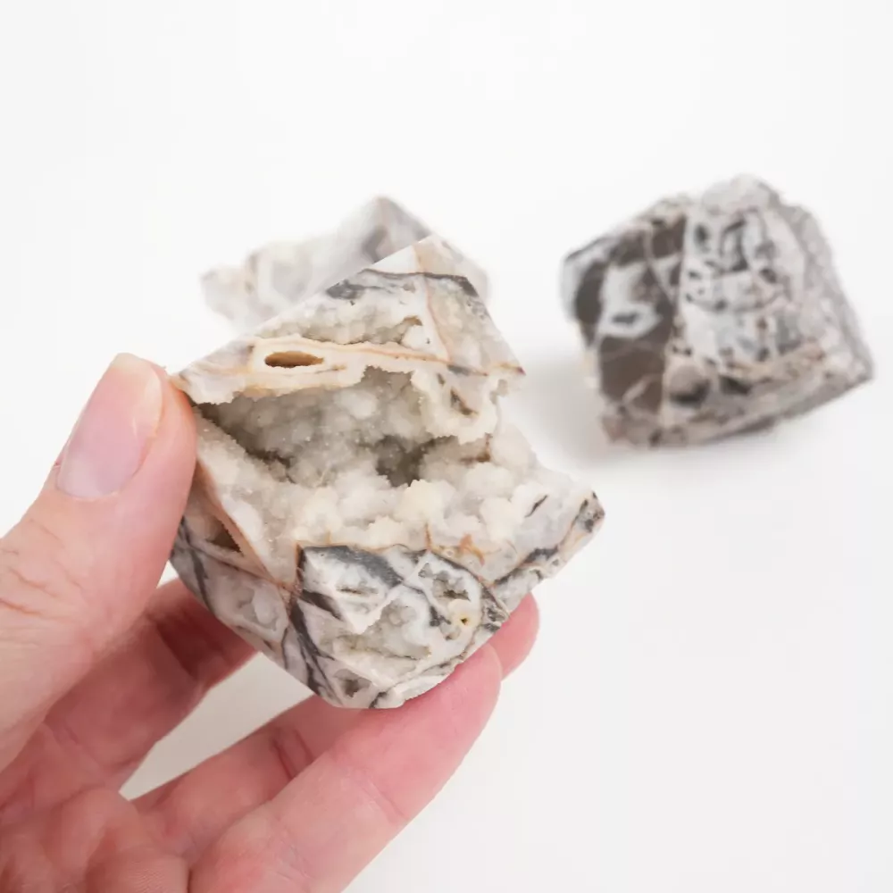 Krystall Sfaleritt Kub Geode