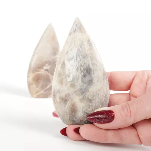 Kristall Månsten Droppe