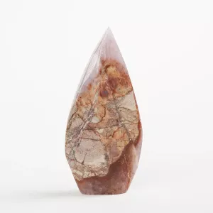 Krystall Ametyst Agate Dråpe