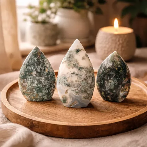 Kristall Mossagat Droppe