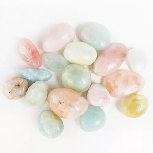 Kristall Trumlad Morganit