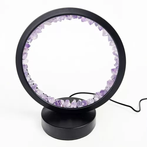 Kristall Lampa Ametist