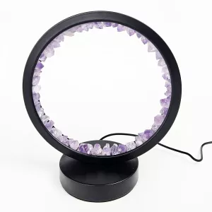 Kristall Lampa Ametist