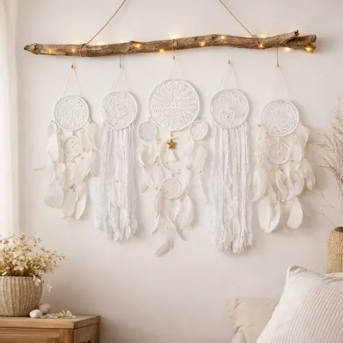 Drömfångare 5-pack Vit