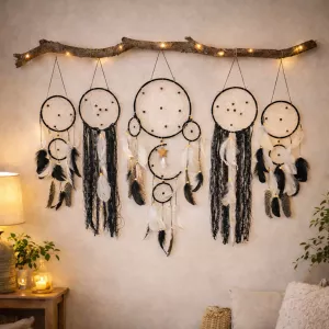 Drömfångare 5-pack Svart