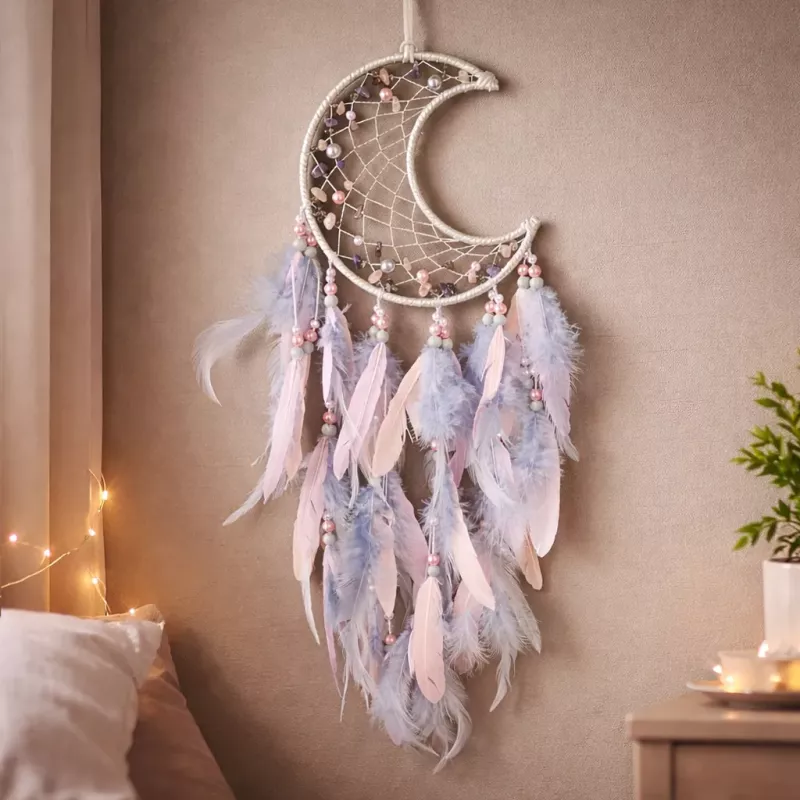 Kristall Drömfångare Måne