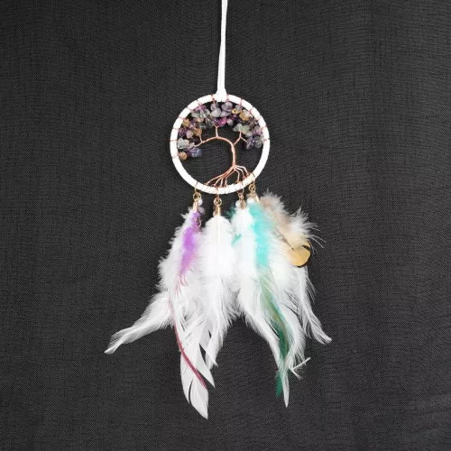 Kristall Drömfångare Fluorit