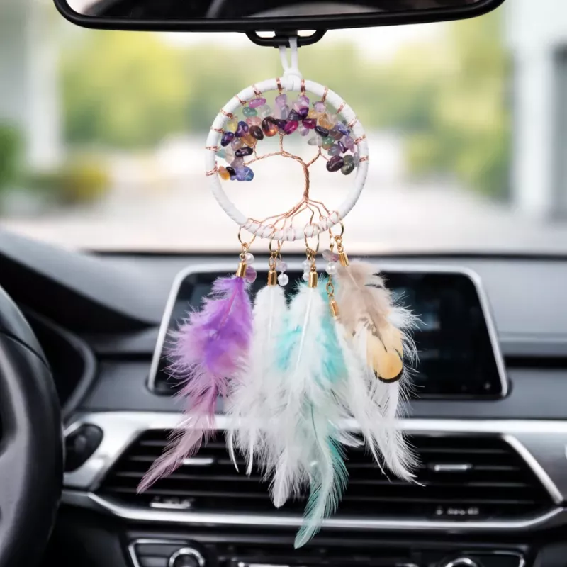 Kristall Drömfångare Fluorit