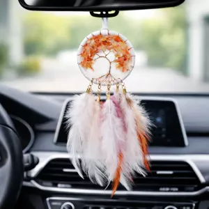 Kristall Drömfångare Röd Agat