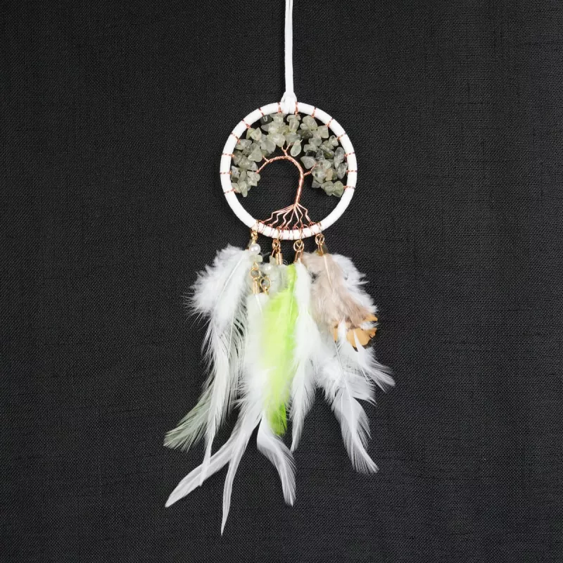 Kristall Drömfångare Prehnit