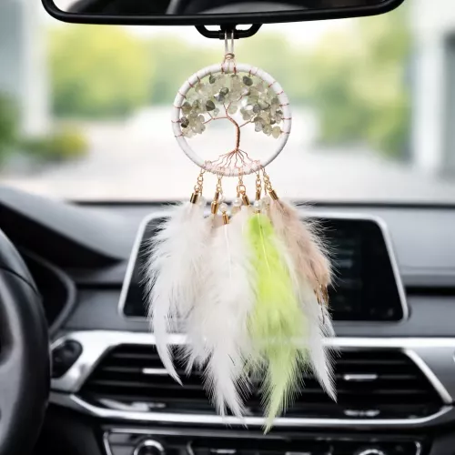 Kristall Drömfångare Prehnit