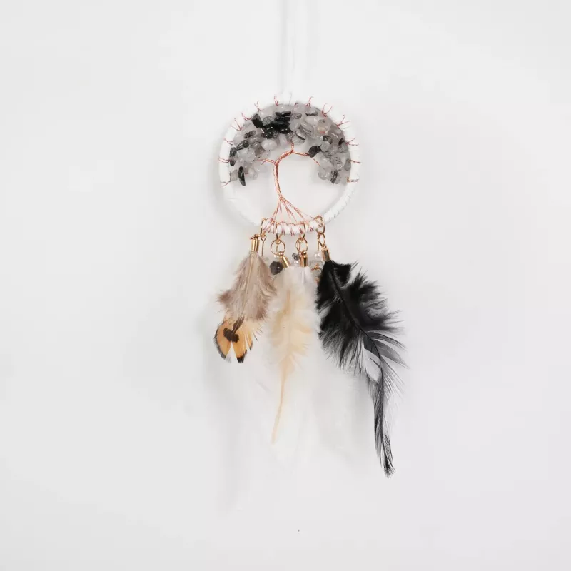 Kristall Drömfångare Svart Turmalin