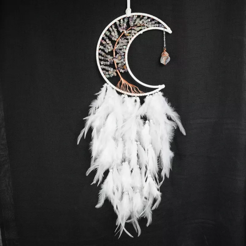 Kristall Drömfångare Fluorit