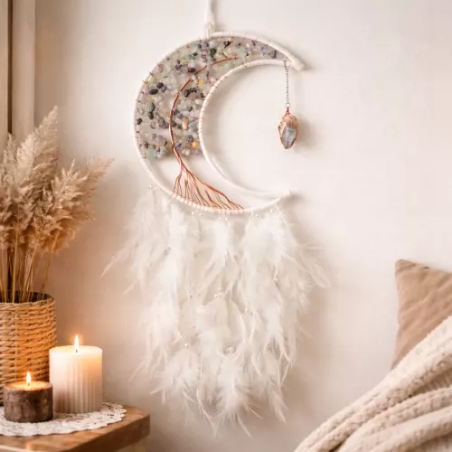 Kristall Drömfångare Fluorit