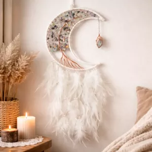 Kristall Drömfångare Fluorit