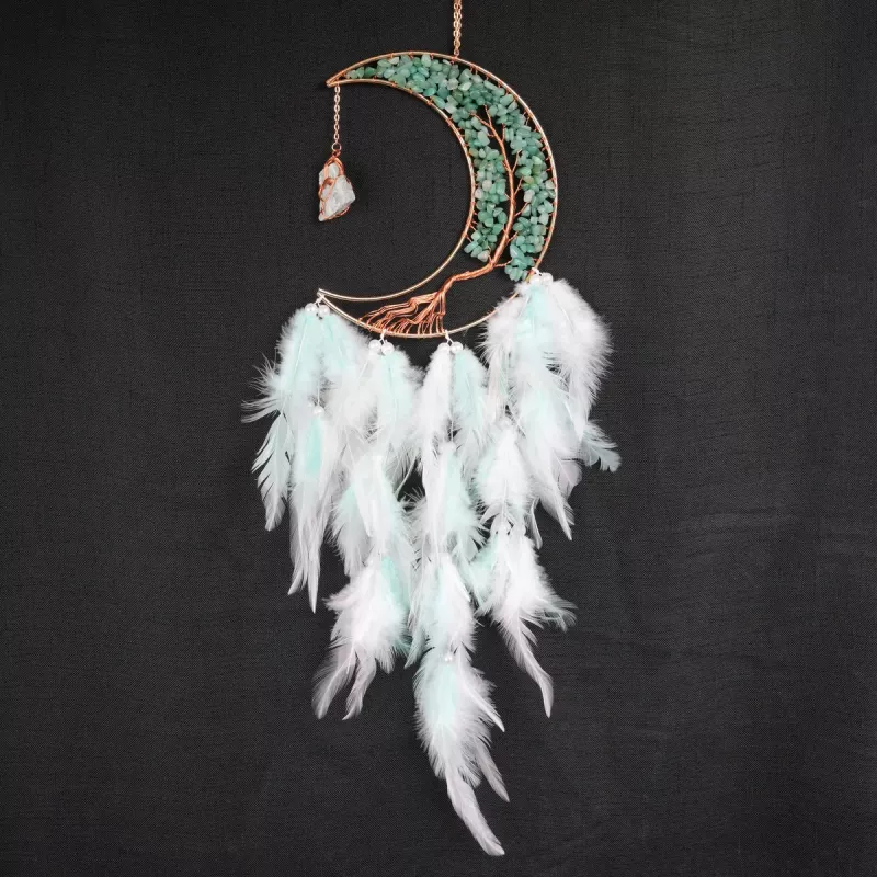 Kristall Drömfångare Grön Aventurin