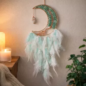 Krystall Drømmefanger Grønn Aventurin