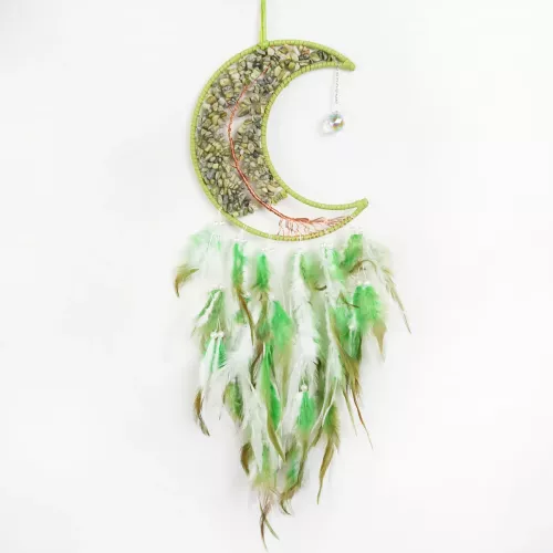 Kristall Drömfångare Prehnit