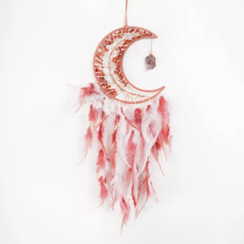 Kristall Drömfångare Röd Jaspis