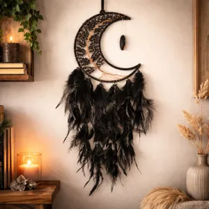 Kristall Drömfångare Obsidian