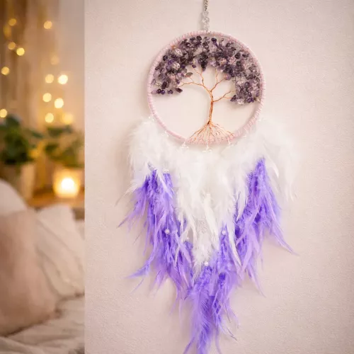 Kristall Drömfångare Ametist