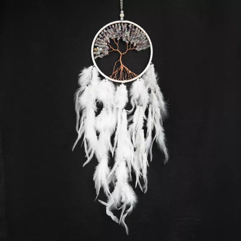 Krystall Drømmefanger Fluoritt