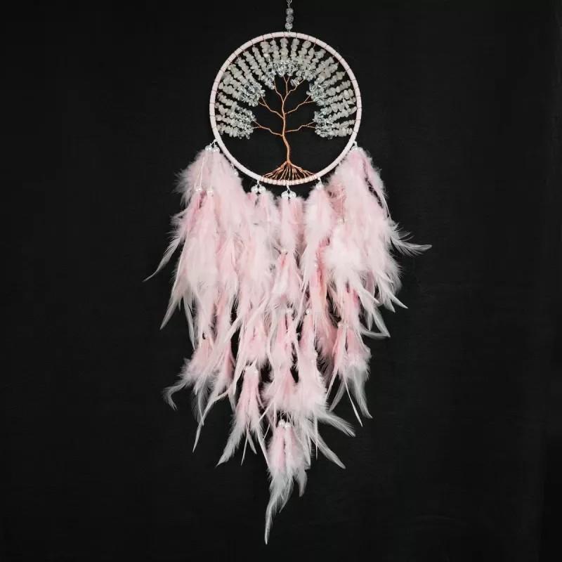 Krystall Drømmefanger Rosenkvarts