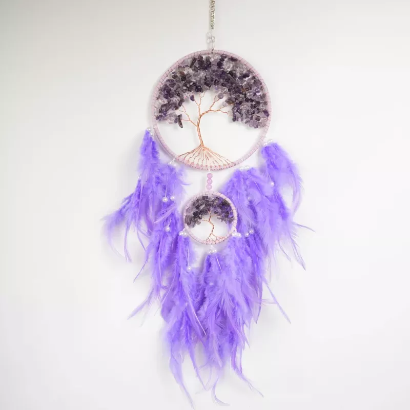 Krystall Drømmefanger Ametyst
