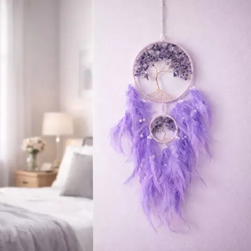 Kristall Drömfångare Ametist