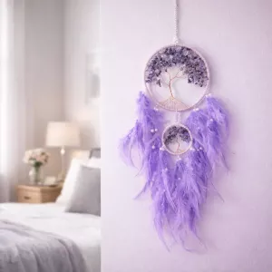 Kristall Drömfångare Ametist