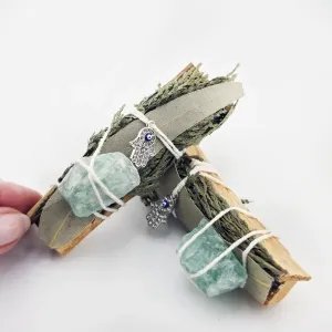 Palo Santo Rå Fluorit