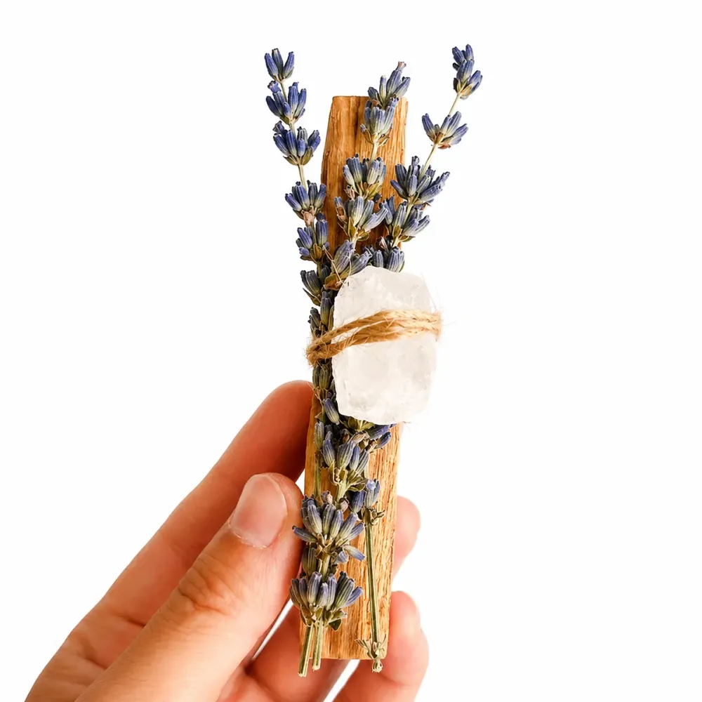 Palo Santo Rå Bergkristall