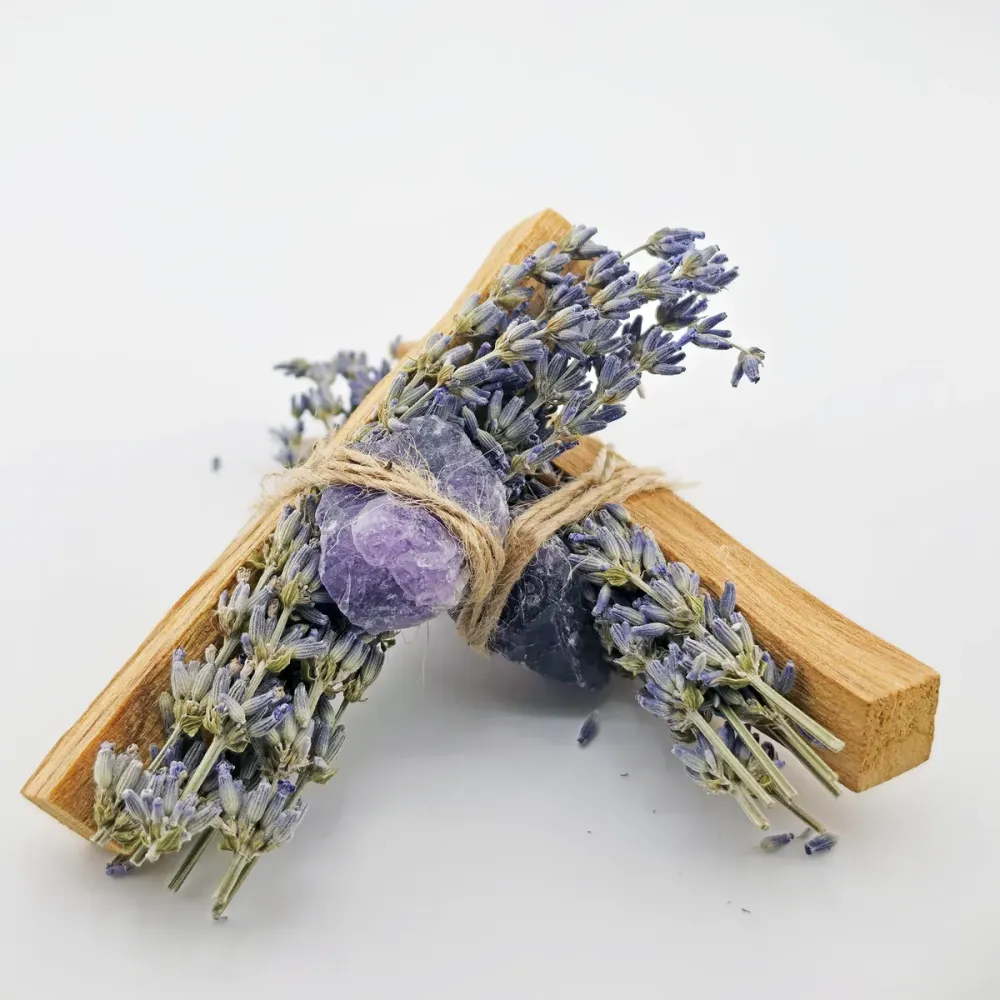 Palo Santo Rå Mörk Ametist