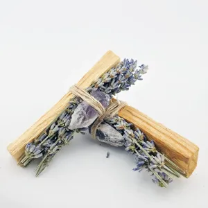 Palo Santo Rå  Ametystspiss