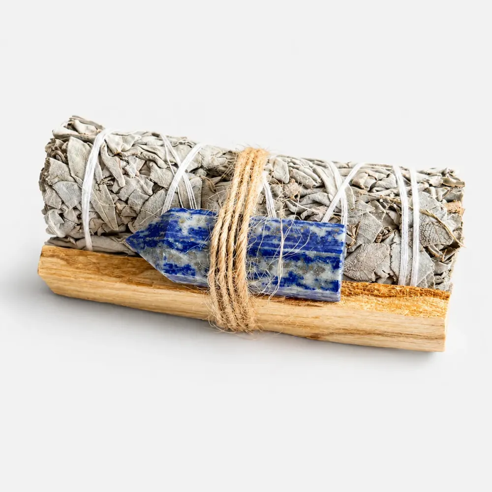 Salvia Palo Santo Lapis Lazuli Torn
