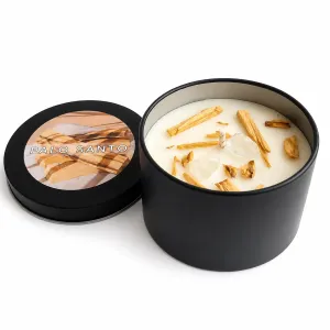 Doftljus Palo Santo Bergkristaller