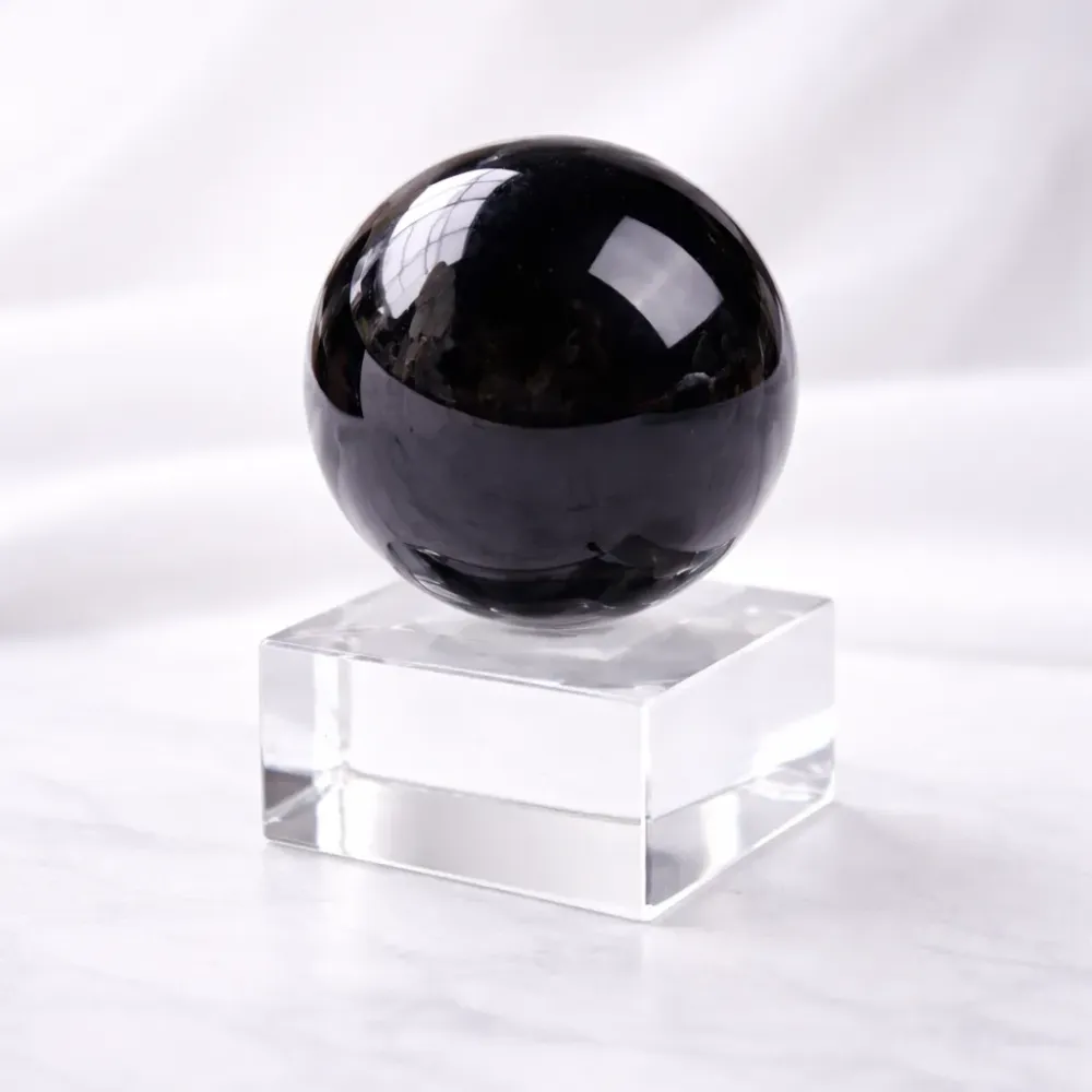 Kristall Klot Obsidian