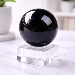 Krystall Kule Obsidian