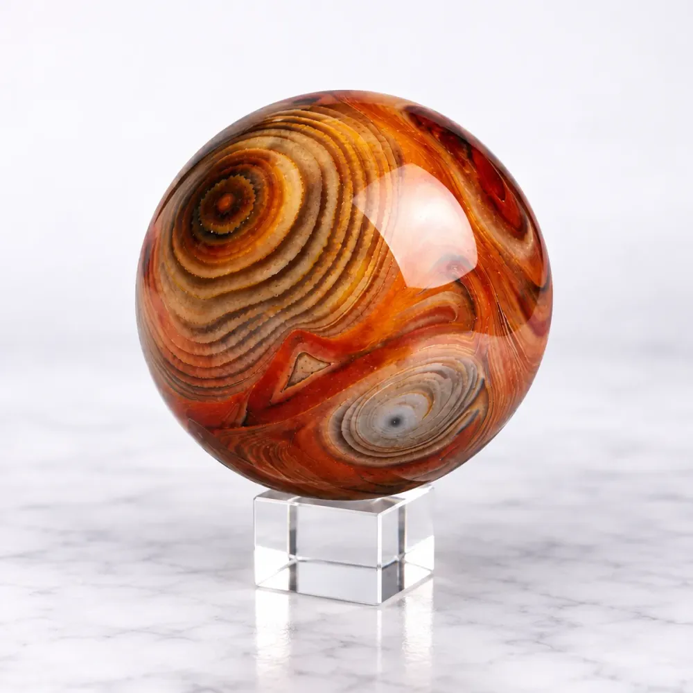Kristall Klot Sardonyx