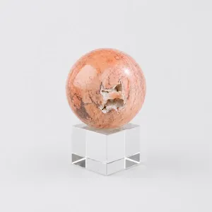 Kristall Klot Pink Cherry Agat
