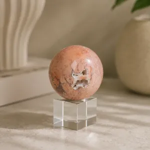 Kristall Klot Pink Cherry Agat