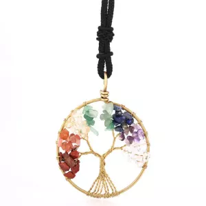 Halsband Livets Träd Chakra