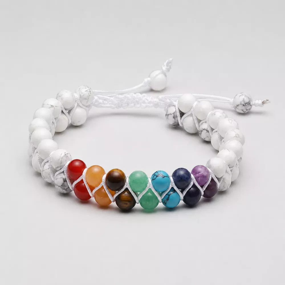 Armbånd Howlitt Chakra