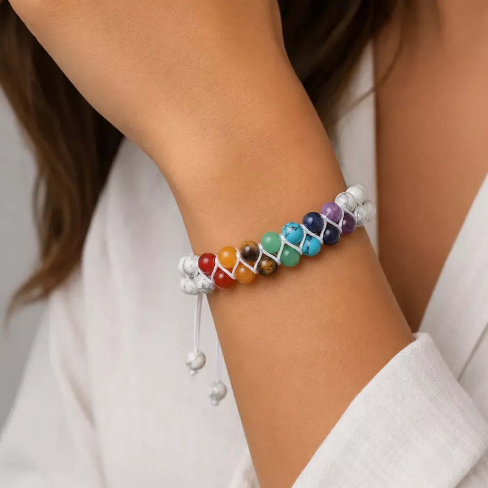 Armbånd Howlitt Chakra