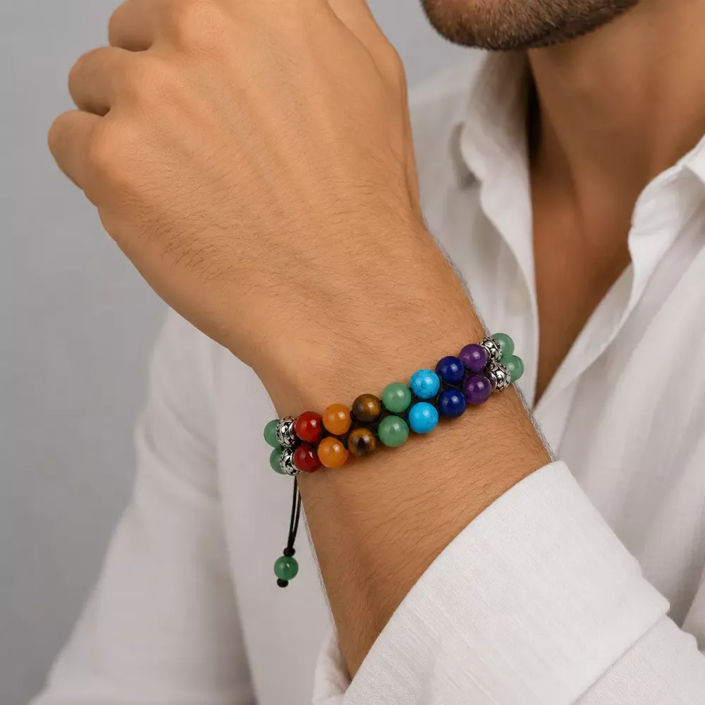 Armbånd Grønn Aventurin Chakra